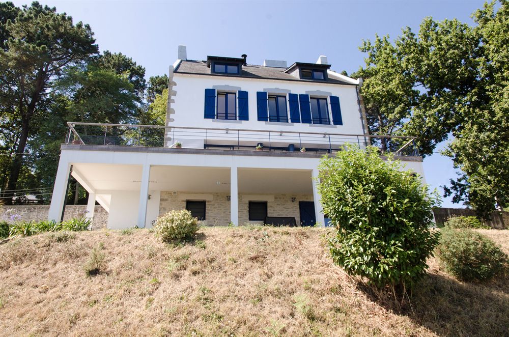 Le jardin, côté baie